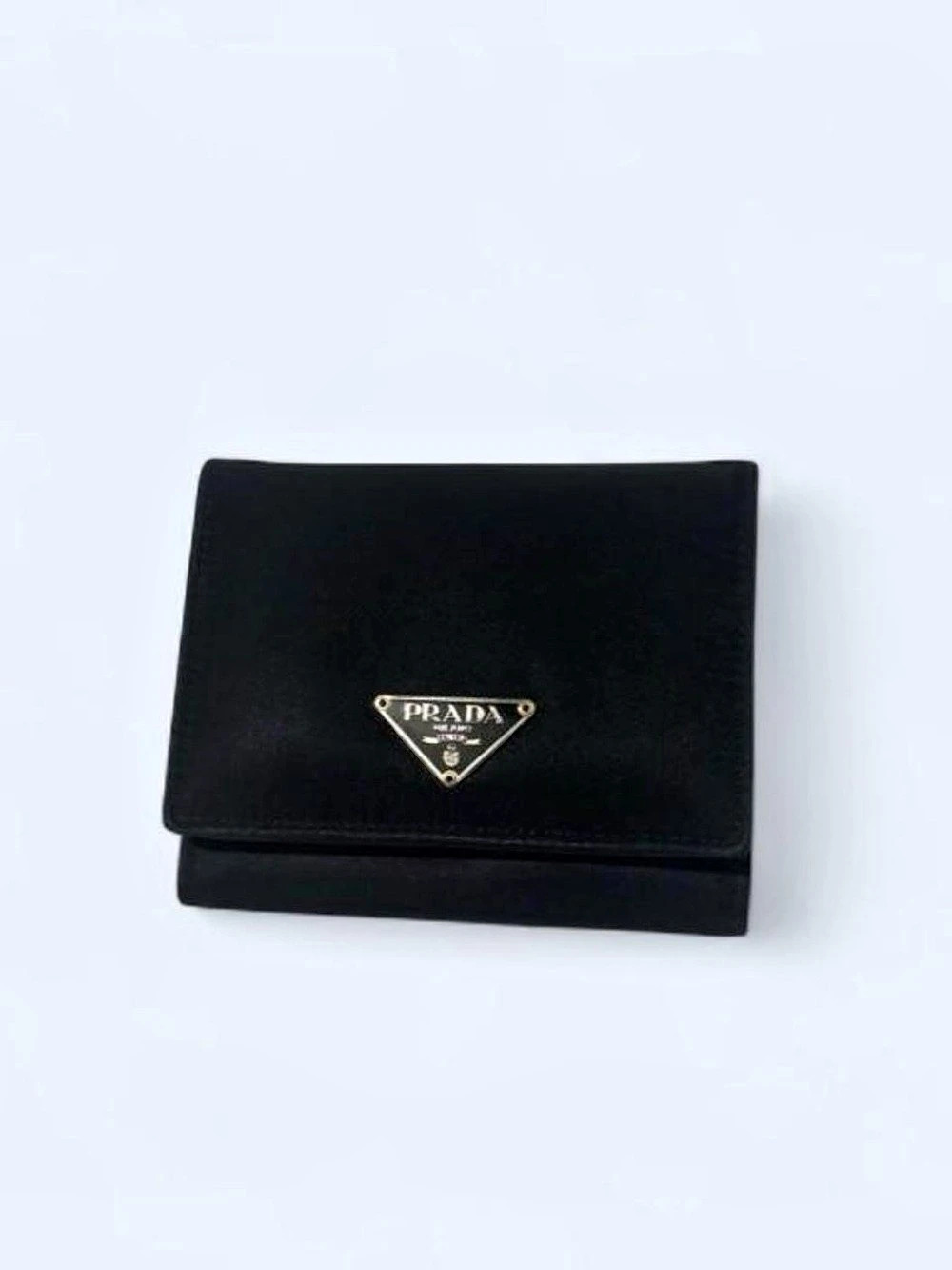 Vintage Authentic Prada Black Wallet